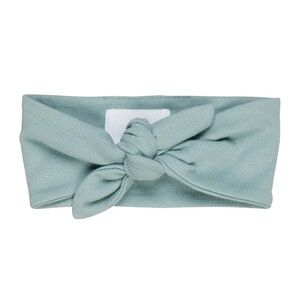 Sage Green Organic Cotton Knotted Headband